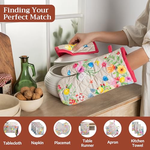 Maison d'Hermine Oven Gloves 100% Cotton Oven Mitt