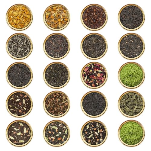 World Top 20 Favourites Tea Sampler Set (7.05 Ounce)