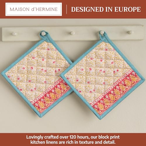 Pot Holders 100% Cotton Potholders (2 Count)