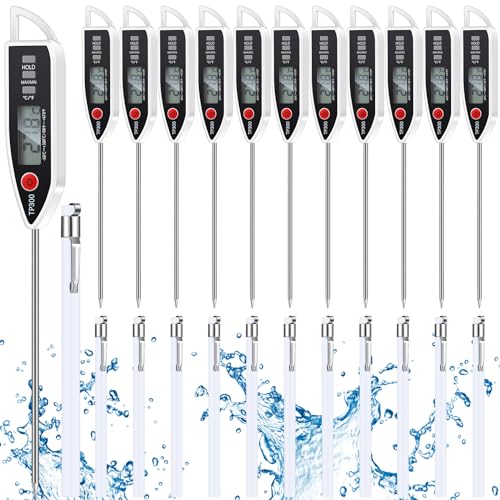 12 Set Digital Food Thermometer Long Probe Instant