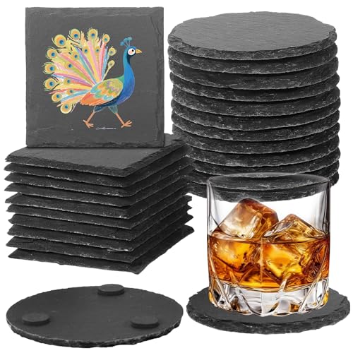 24pcs Slate Coasters (24 Count)
