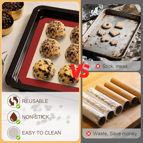 Silicone Baking Mats 3 Pack