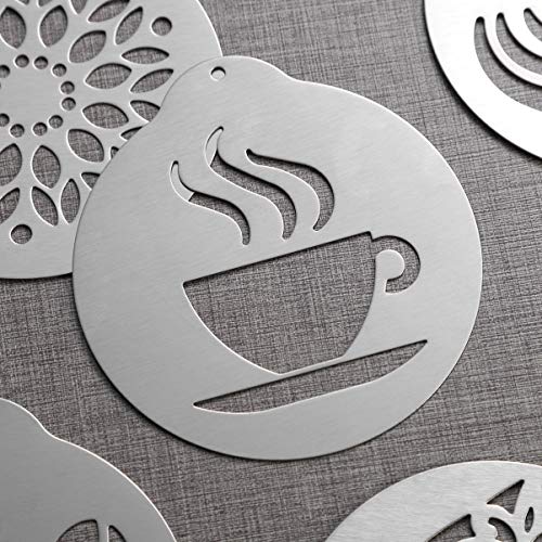 Coffee Decorating Stencils