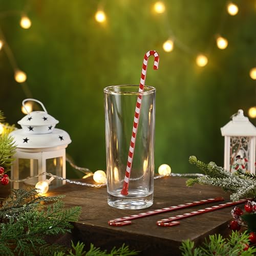 30Pcs Christmas Drink Stirrer Candy Cane Stir Stick (30 Count)
