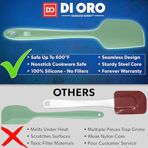 DI ORO Silicone Spatula Set