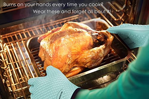 Silicone Smoker BBQ Gloves (2 Count)