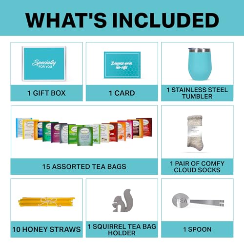 Tea Gifts for Women (15 Count)