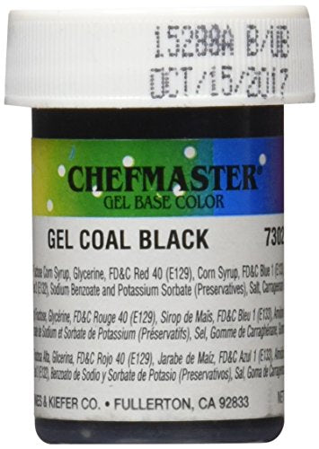Coal Black Gel Food Coloring