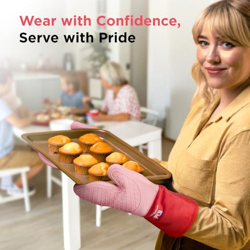 UltraShield Silicone Oven Mitts (2 Count)