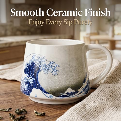12oz Ceramic Coffee Mug With Handle