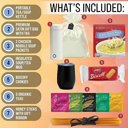 Get Well Soon Gift Basket for Men and Women