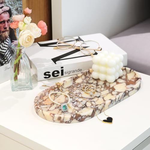 Natural Decorative Marble Bathroom Tray