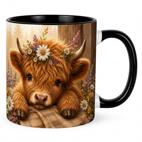Highland Cow Coffee Mug
