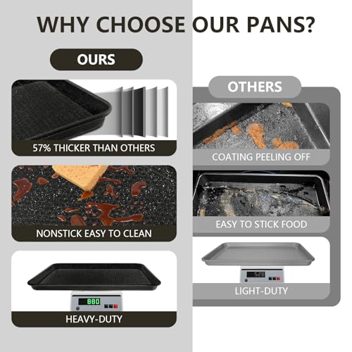 Baking Sheet Pan Set of 2