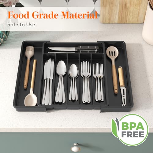 Expandable Silverware Drawer Organizer