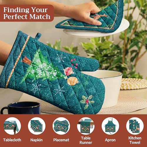 Maison d'Hermine Oven Gloves 100% Cotton Oven Mitt