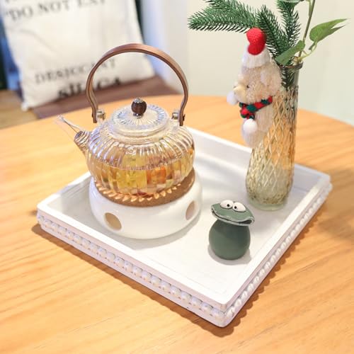 Square Wood Decorative Serving Tray