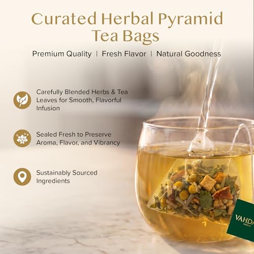 Chamomile Mint Citrus Green Tea Bags (100 Count)