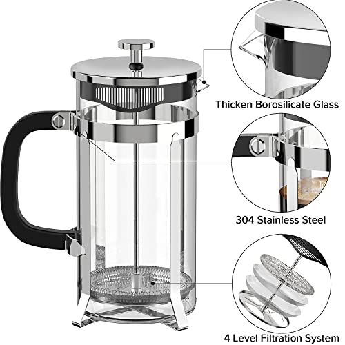 French Press Coffee Maker 21oz