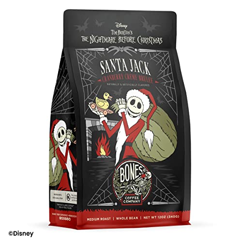 The Nightmare Before Christmas Santa Jack Flavored Coffee Beans (12 Ounce)