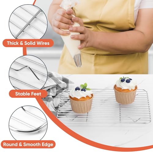 2 Pack Small Baking Cooling Racks