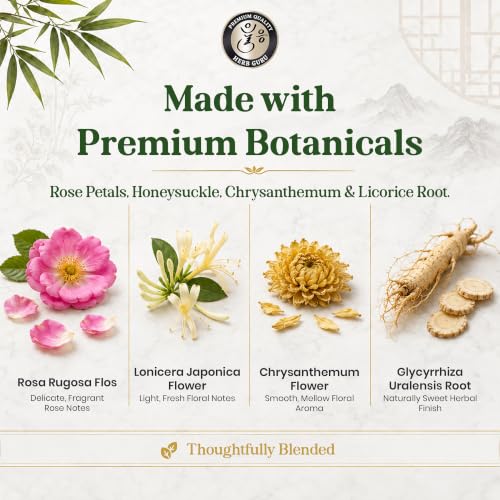 Stress Relief & Relaxation Traditional Chinese Herbal Tea for Modern Wellness