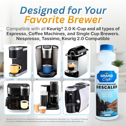 Grand Cafe Universal Descaling Solution (20.02 Fl Oz)