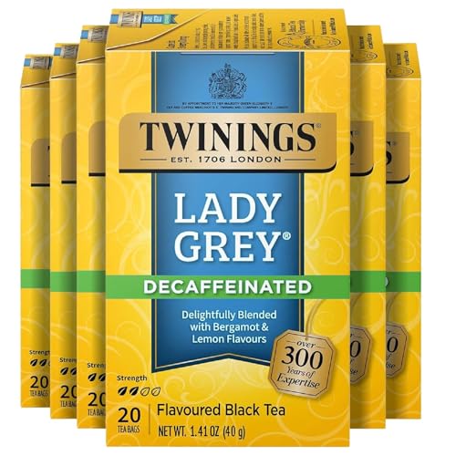Decaffeinated Lady Grey Black Citrus Tea Bags (120 Count)