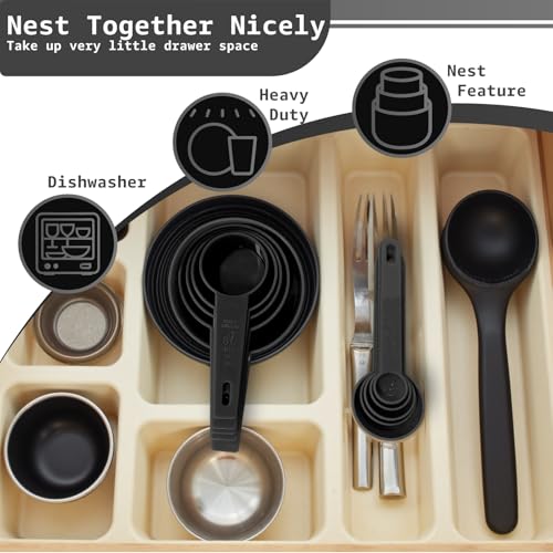 10pcs Measuring Cups and Spoons Set