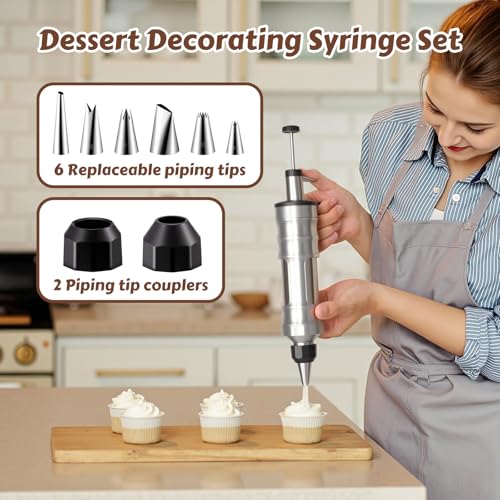 Dessert Decorating Syringe Set