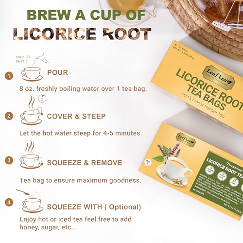 Licorice Root Tea Bags (80 Count)