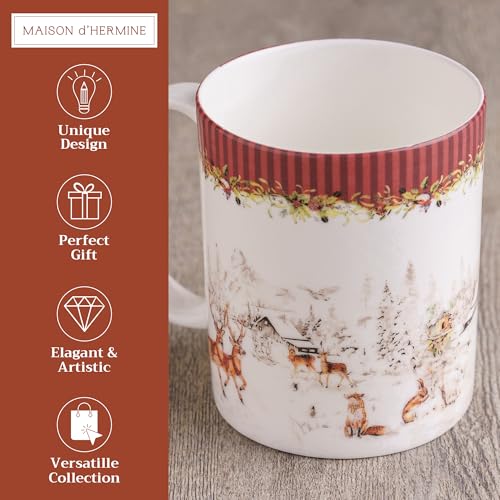 Coffee Mug with Handles Tea Cups