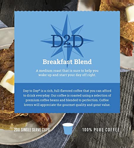 Pods Breakfast Blend Medium Roast (200 Count)
