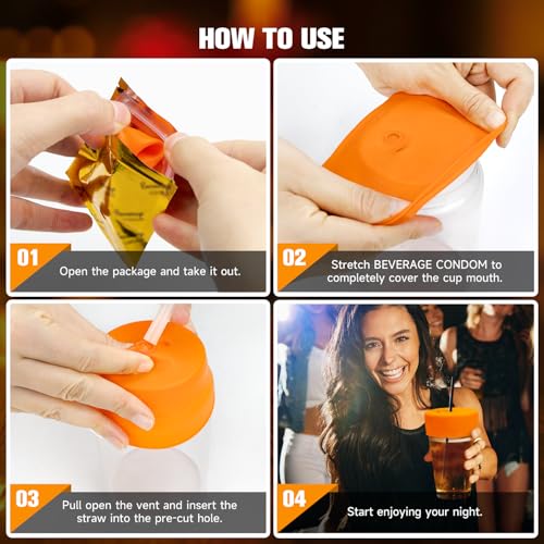 Drink Protection Cover (6 Count)