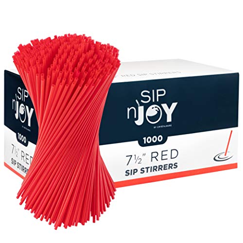 Crystalware Plastic Sip Stirrers 7 1 (1000 Count)