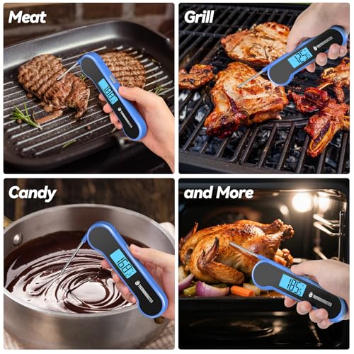 0.5 Sec Instant Read Meat Thermometer Digital for Cooking