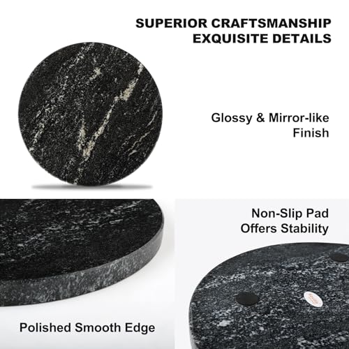 Brazilian Granite Round Cutting Board for Kitchen