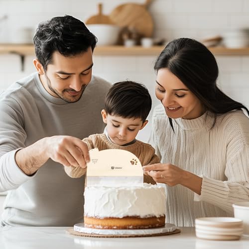 1 Pcs Cake Smoother Scraper (5 Count)