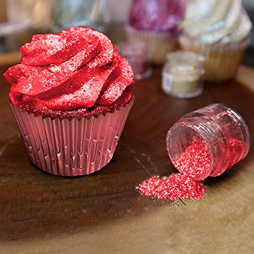 Red Edible Glitter