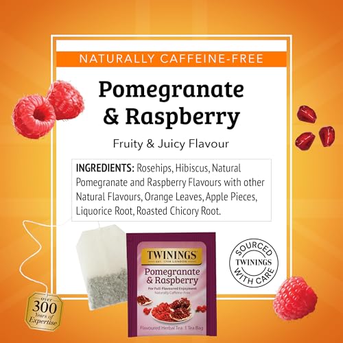 Pomegranate & Raspberry Herbal Tea Bags (120 Count)