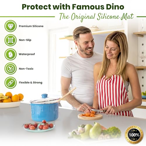 Premium Silicone Mat 25" x 17" Cooking Mat Thick Heat Resistant