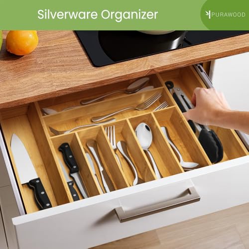 Bamboo Drawer Organizer