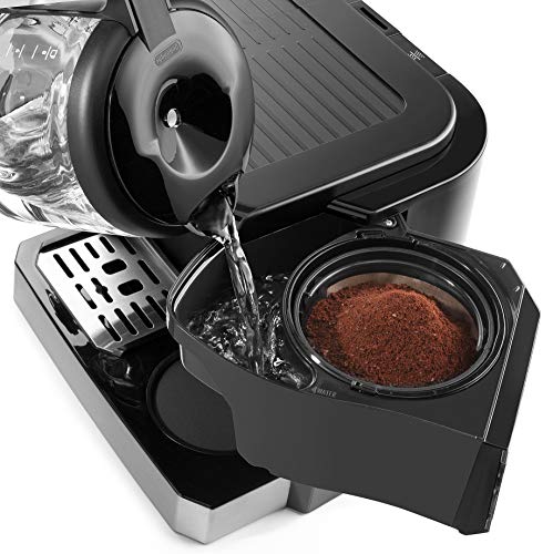All-in-One Espresso & Coffee Maker, 10-Cup Pot, Milk Frother