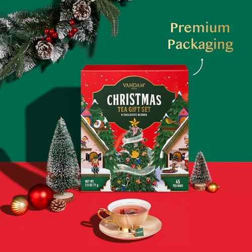 Limited Edition Christmas Tea Gift Set (45 Count)