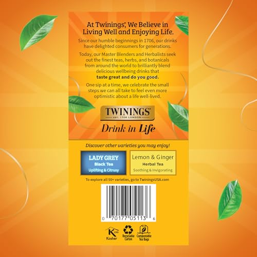 Earl Grey Black Tea Individually Wrapped Bags (300 Count)