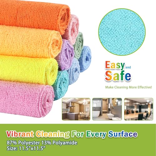 Microfiber Cleaning Cloth (20 Count)