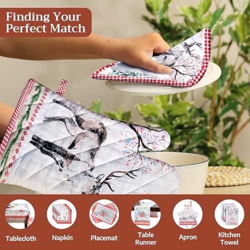 Maison d'Hermine Oven Gloves 100% Cotton Oven Mitt