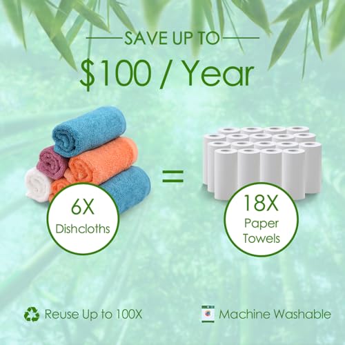 Dish Washcloths 12 Pack (12 Count)