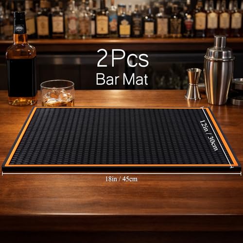 2 Pcs Bar Mats for Countertop (4 Count)