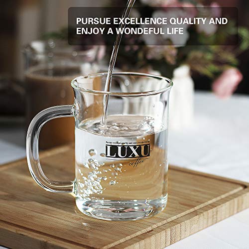 Glass Coffee Mugs (2 Count)